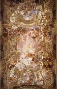 Andrea Pozzo The apotheosis of St. lgnatius oil